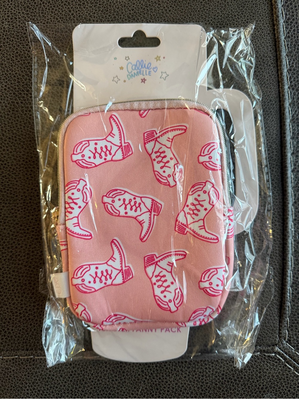 NEW Callie Danielle Cowgirl Boot Tumbler Accessory Pouch